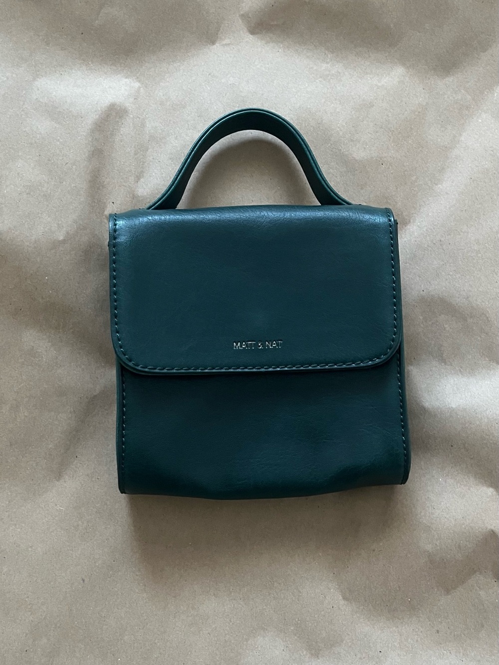 Matt & Nat Dark Green Mini Bag